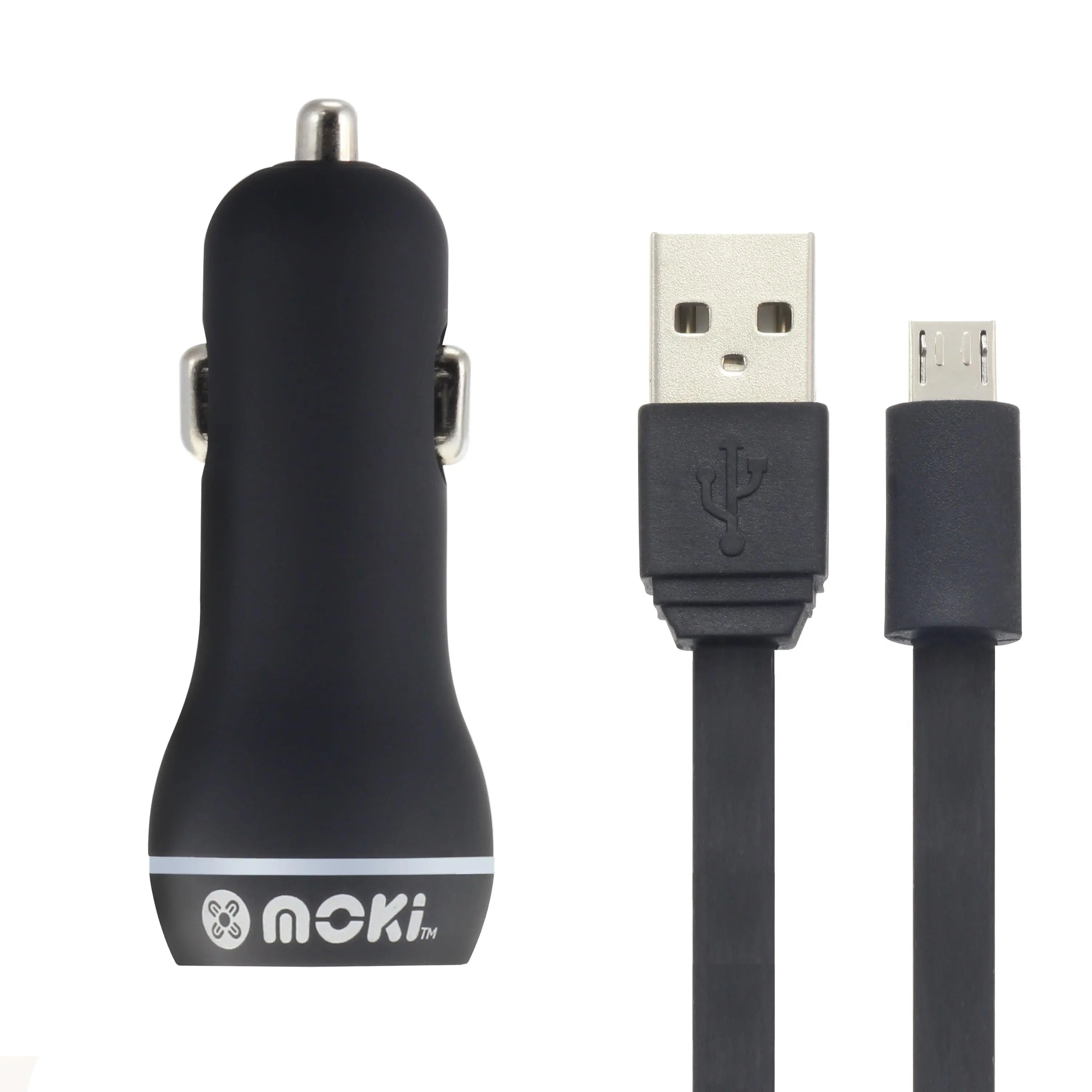 MOKI Micro-USB SynCharge Cable + Car MOKI