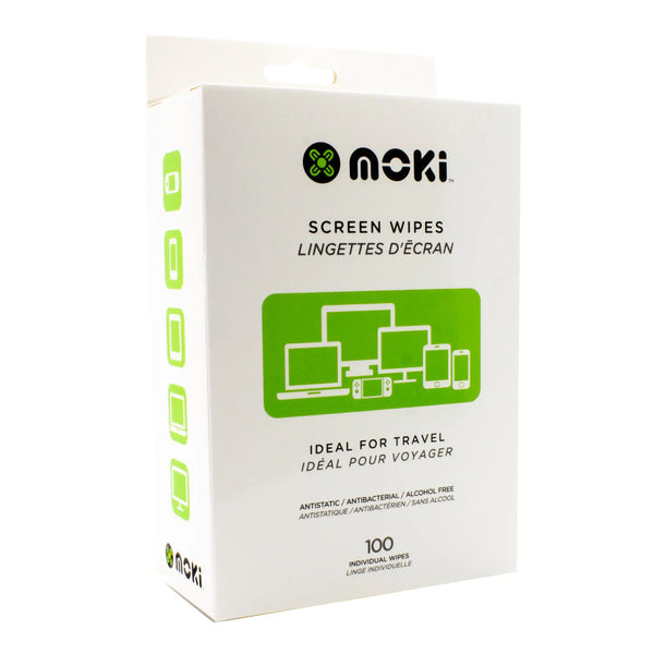 MOKI Screen Wipes Box (100) Deals499
