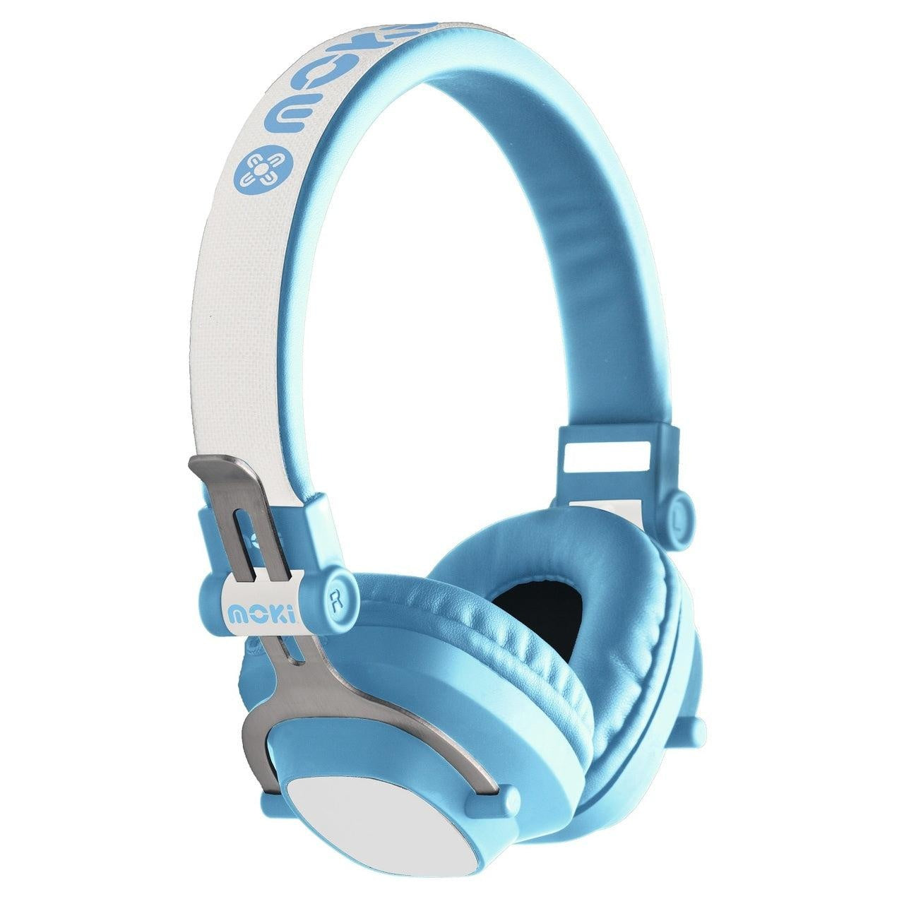 Moki EXO Kids Bluetooth Headphones - Blue MOKI