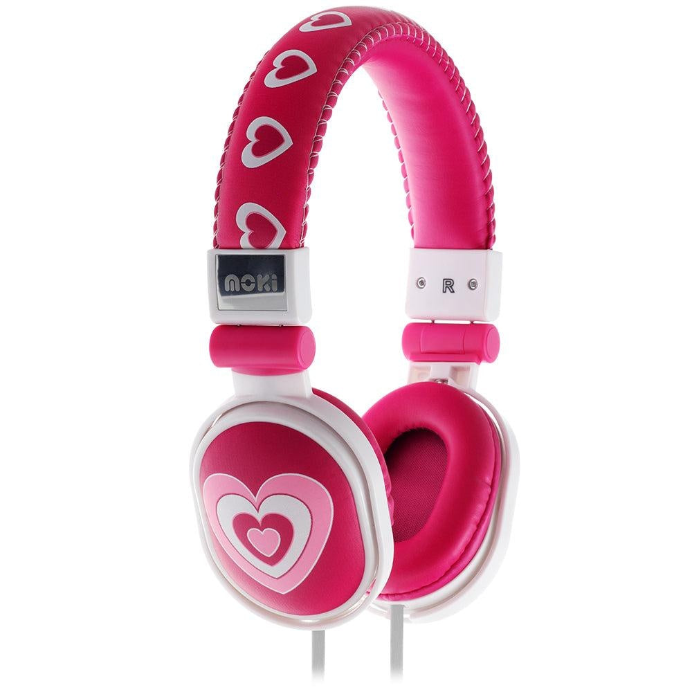 Moki Popper - Hearts 3 soft cushioned premium DJ Style headphone MOKI