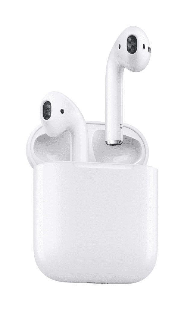 Apple AirPods with Charging Case - Dual beamforming microphones, Dual optical sensors, Rich, high-quality audio and voice APPLE