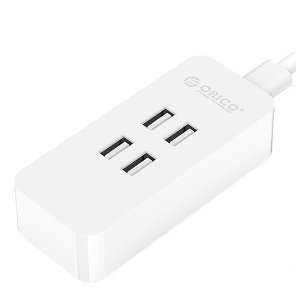 ORICO 20W 4 Port USB Charger for Cellphones, Tablets and More - White ORICO