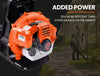MTM 65CC Petrol Backpack Leaf Blower - Commercial 2 Stroke Garden Yard Tool Back Deals499