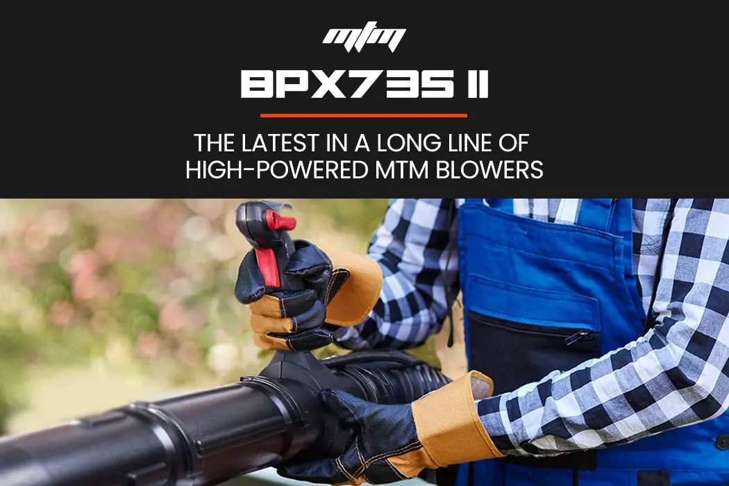 MTM 65CC Petrol Backpack Leaf Blower - Commercial 2 Stroke Garden Yard Tool Back Deals499