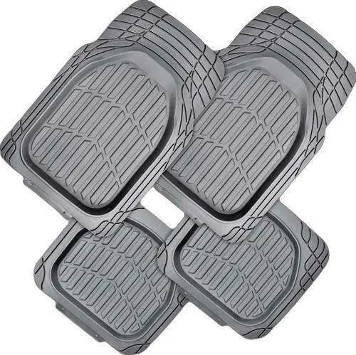 MYSTIC 4-Piece Car Mat - GREY [Rubber] Deals499