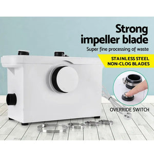 Macerator Sewerage Pump Waste Water Marine Toilet Disposal Unit Laundry Basement Deals499