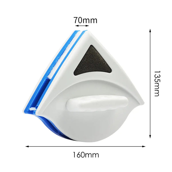 Magnetic Window Double Side Glass Wiper Cleaner Surface Cleaning Brush Car Tool Deals499