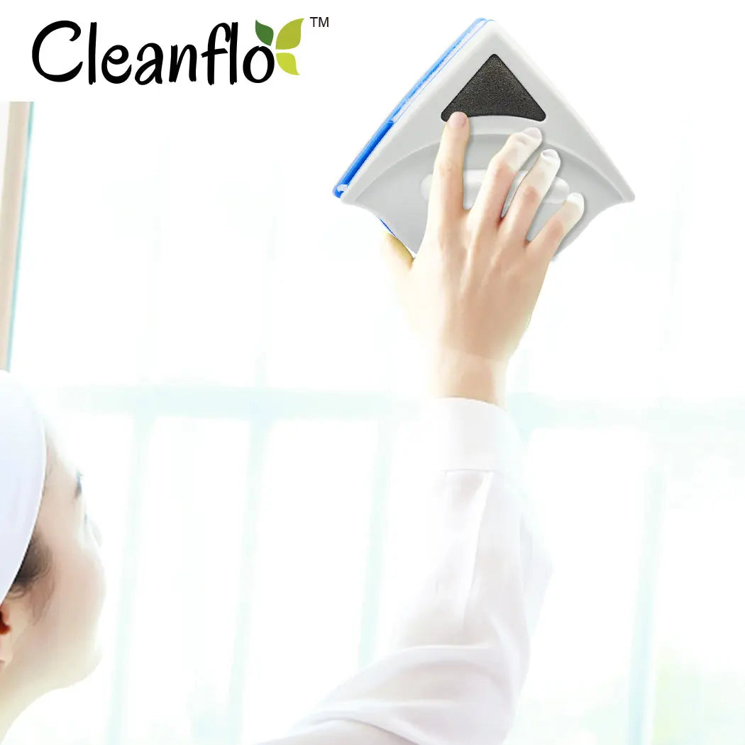 Magnetic Window Double Side Glass Wiper Cleaner Surface Cleaning Brush Car Tool Deals499