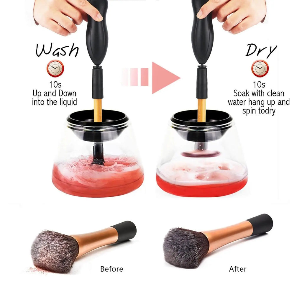 Make Up Brush Electric Cleaner Dryer Set Cosmetic Auto Clean Dry Washing Tools Deals499