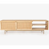Martina ETU Entertainment TV Unit 175cm Solid Mango Wood Rattan Furniture Deals499