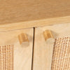 Martina ETU Entertainment TV Unit 175cm Solid Mango Wood Rattan Furniture Deals499