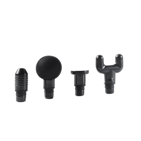 Massage Gun Deep Tissue Percussion Massager Muscle Vibrating Relaxing LCD 4 Head Black Deals499