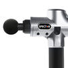 Massage Gun Electric Massager Vibration Muscle Therapy 4 Heads Percussion Silver Deals499