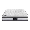Mattress Euro Top King Single Size Pocket Spring Coil with Knitted Fabric Medium Firm 34cm Thick Deals499