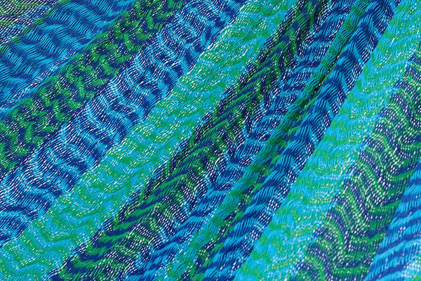 Mayan Legacy Queen Size Cotton Mexican Hammock in Caribe Colour Deals499