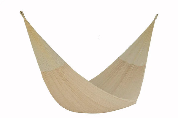 Mayan Legacy Queen Size Cotton Mexican Hammock in Cream Colour Deals499