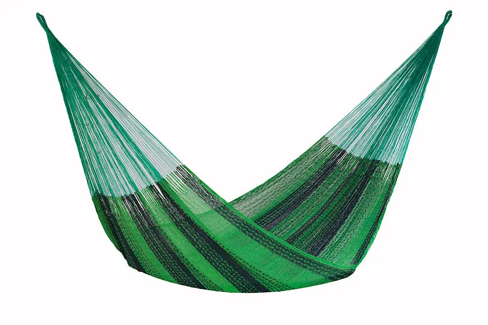Mayan Legacy Queen Size Cotton Mexican Hammock in Jardin Colour Deals499