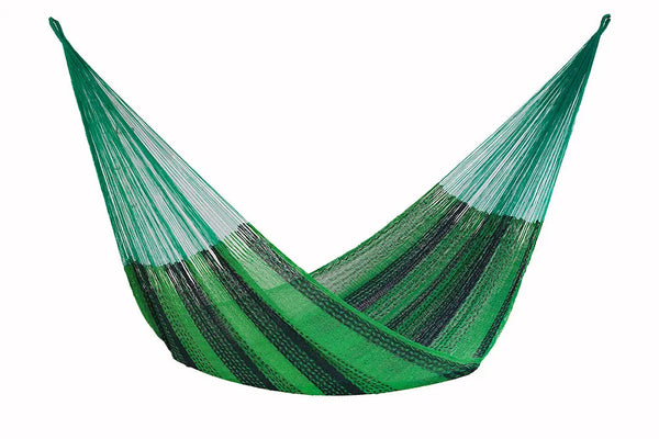 Mayan Legacy Queen Size Cotton Mexican Hammock in Jardin Colour Deals499