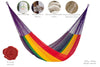 Mayan Legacy Queen Size Cotton Mexican Hammock in Rainbow Colour Deals499