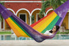 Mayan Legacy Queen Size Cotton Mexican Hammock in Rainbow Colour Deals499