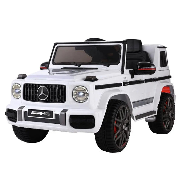 Mercedes-Benz Kids Ride On Car Electric AMG G63 Licensed Remote Cars 12V White Deals499