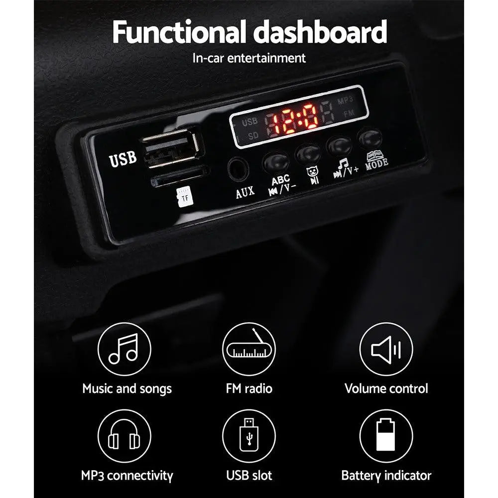 Mercedes-Benz Kids Ride On Car Electric AMG G63 Licensed Remote Cars 12V White Deals499