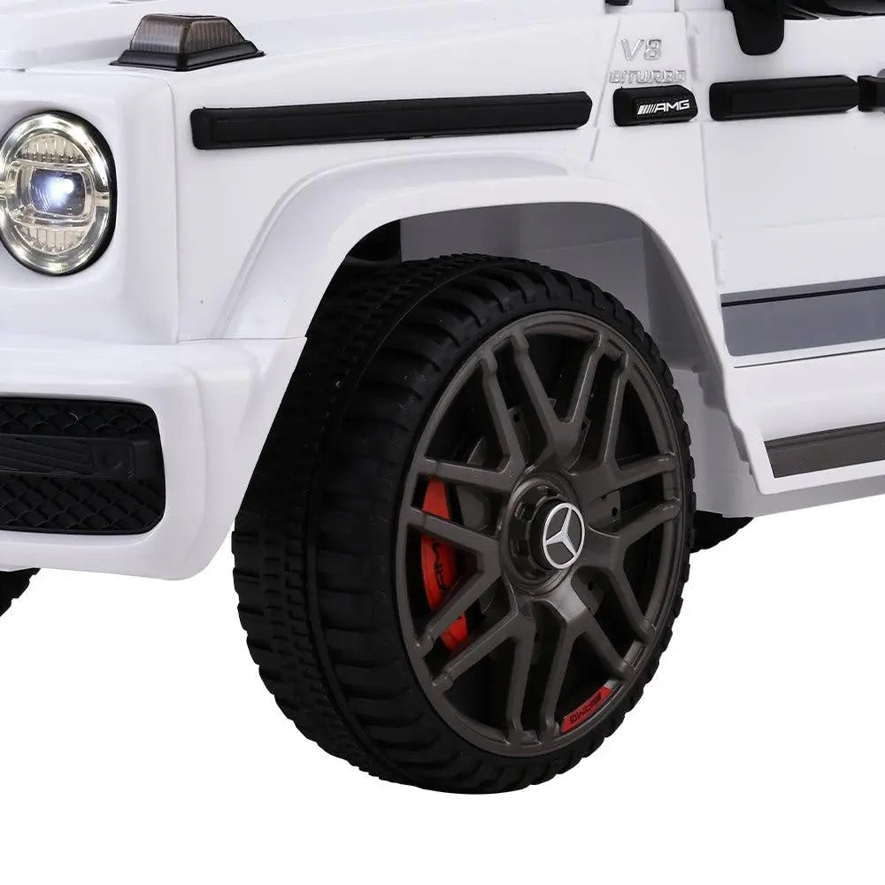 Mercedes-Benz Kids Ride On Car Electric AMG G63 Licensed Remote Cars 12V White Deals499