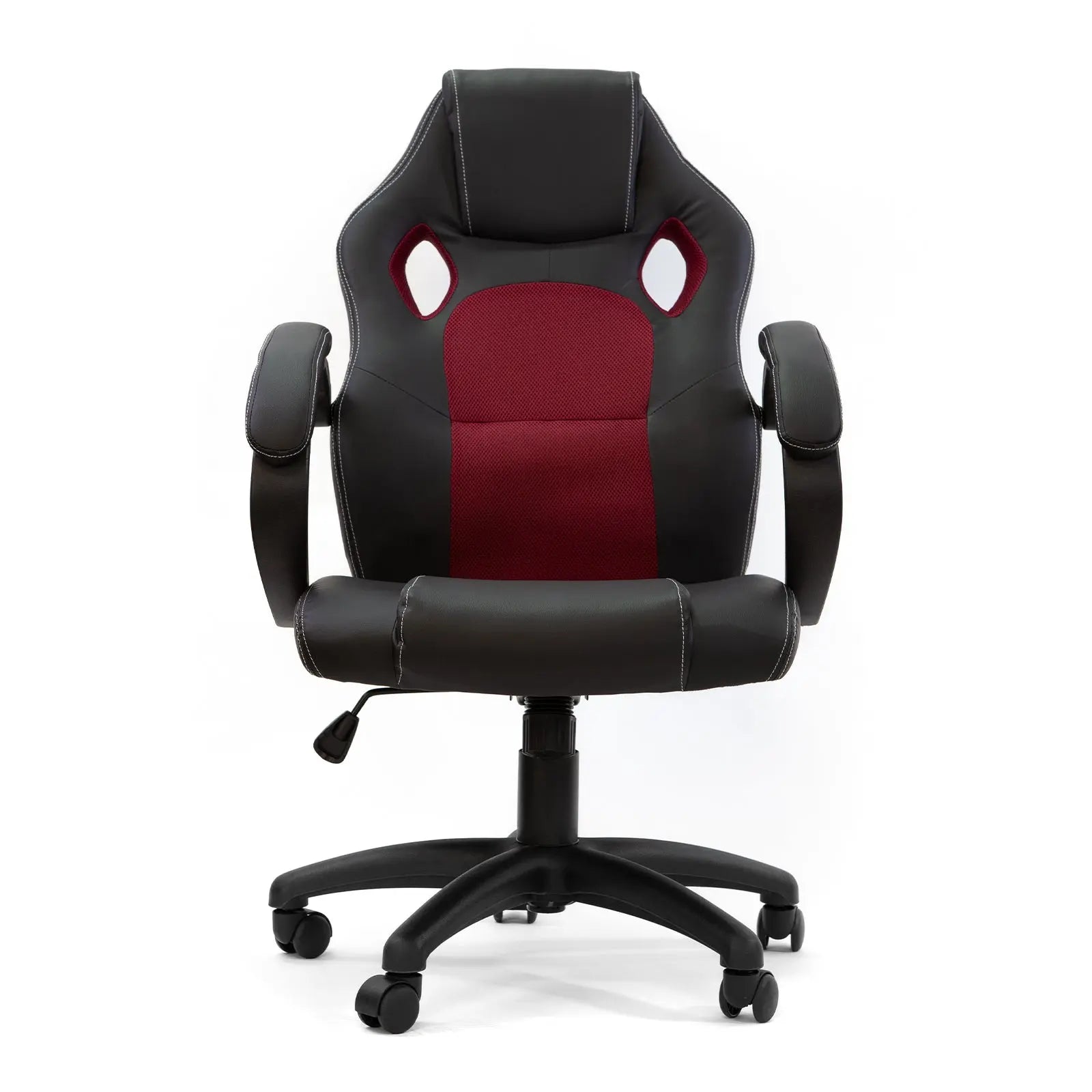 Milano Adjustable Ergonomic Racing Chair Computer Executive Chair Red Black Deals499