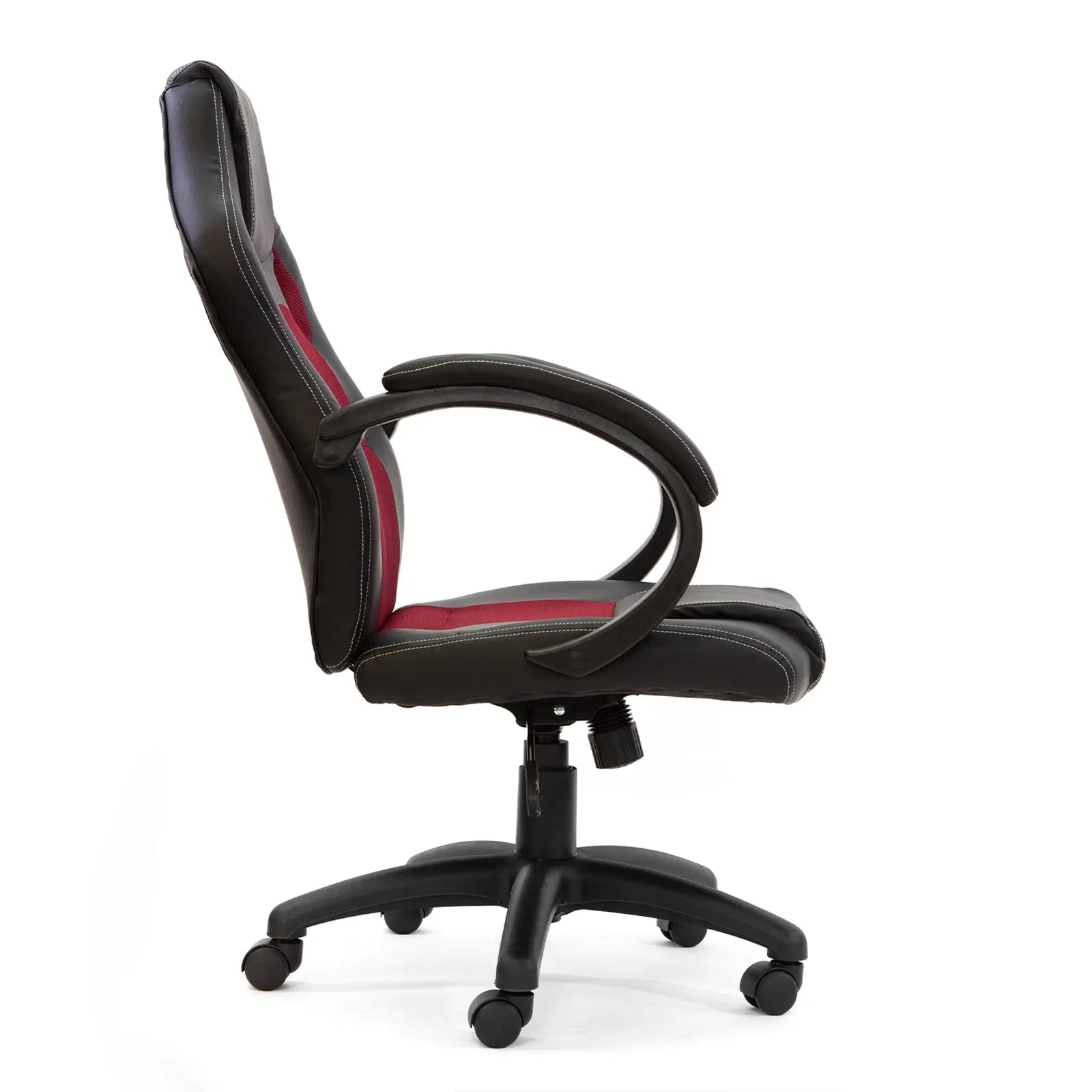 Milano Adjustable Ergonomic Racing Chair Computer Executive Chair Red Black Deals499