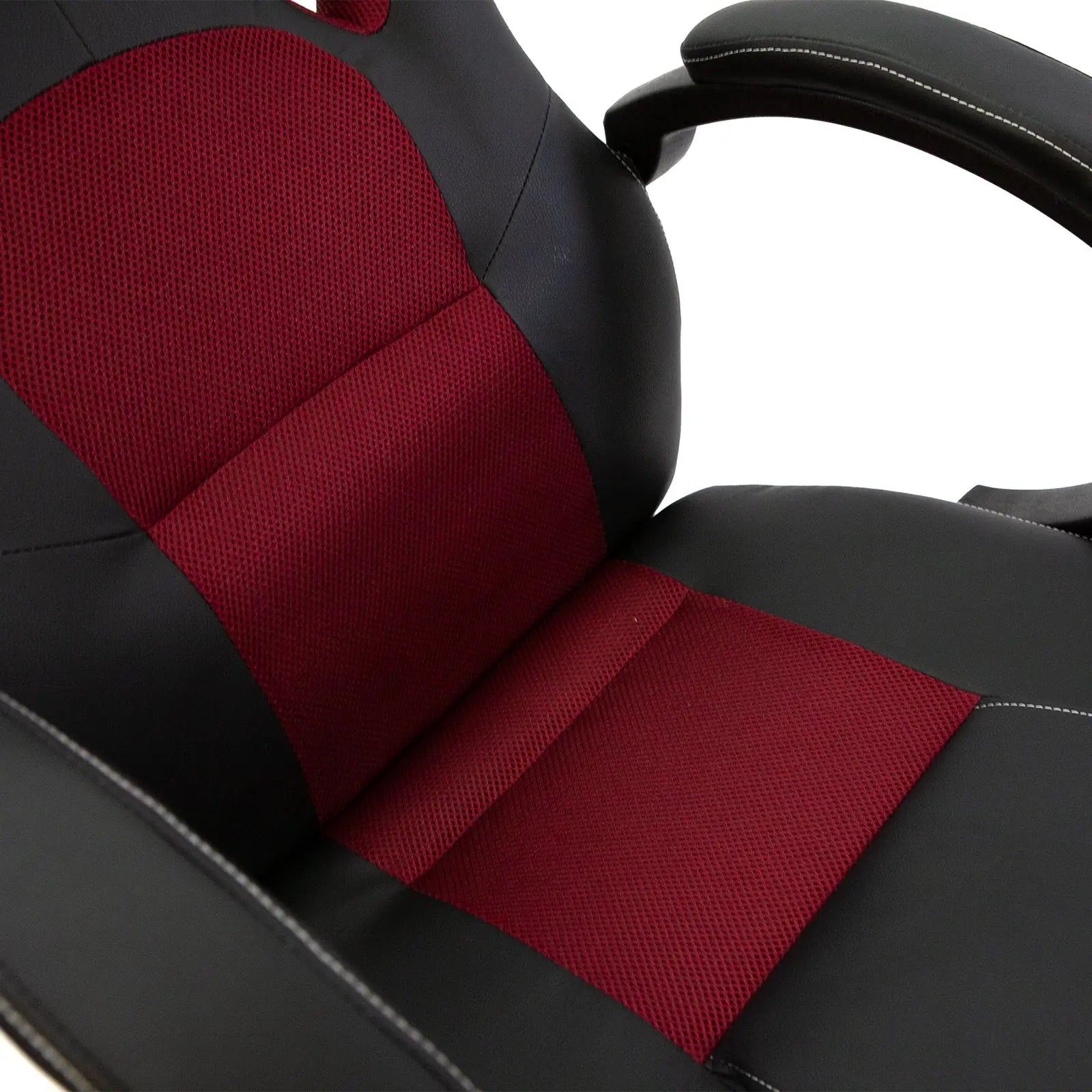 Milano Adjustable Ergonomic Racing Chair Computer Executive Chair Red Black Deals499