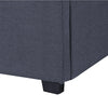 Milano Capri Luxury Gas Lift Bed Frame Base And Headboard With Storage All Sizes Charcoal Single Deals499