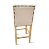 Milano Decor Hamptons Barstool Cream Chairs Kitchen Dining Chair Bar Stool Two Pack Deals499