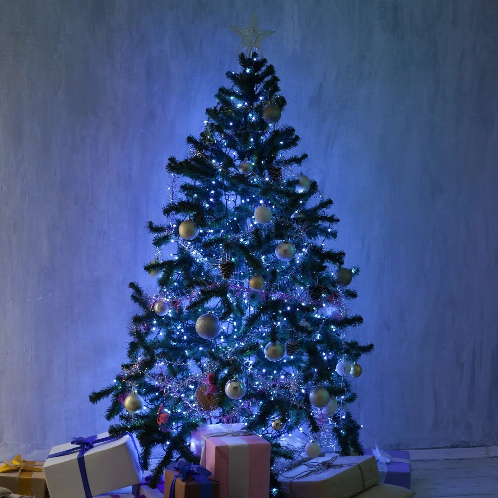 Milano Decor Outdoor LED Plug In Fairy Lights - White - 200 Lights Deals499