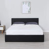 Milano Luxury Gas Lift Bed Frame And Headboard Queen Black Deals499