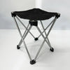 Mini Portable Outdoor Folding Stool Camping Fishing Picnic Chair Seat 80kg Black Deals499