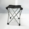 Mini Portable Outdoor Folding Stool Camping Fishing Picnic Chair Seat 80kg Black Deals499