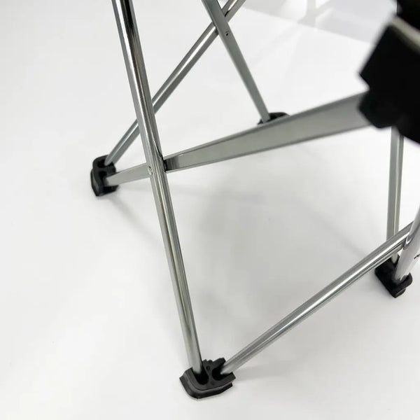 Mini Portable Outdoor Folding Stool Camping Fishing Picnic Chair Seat 80kg Black Deals499