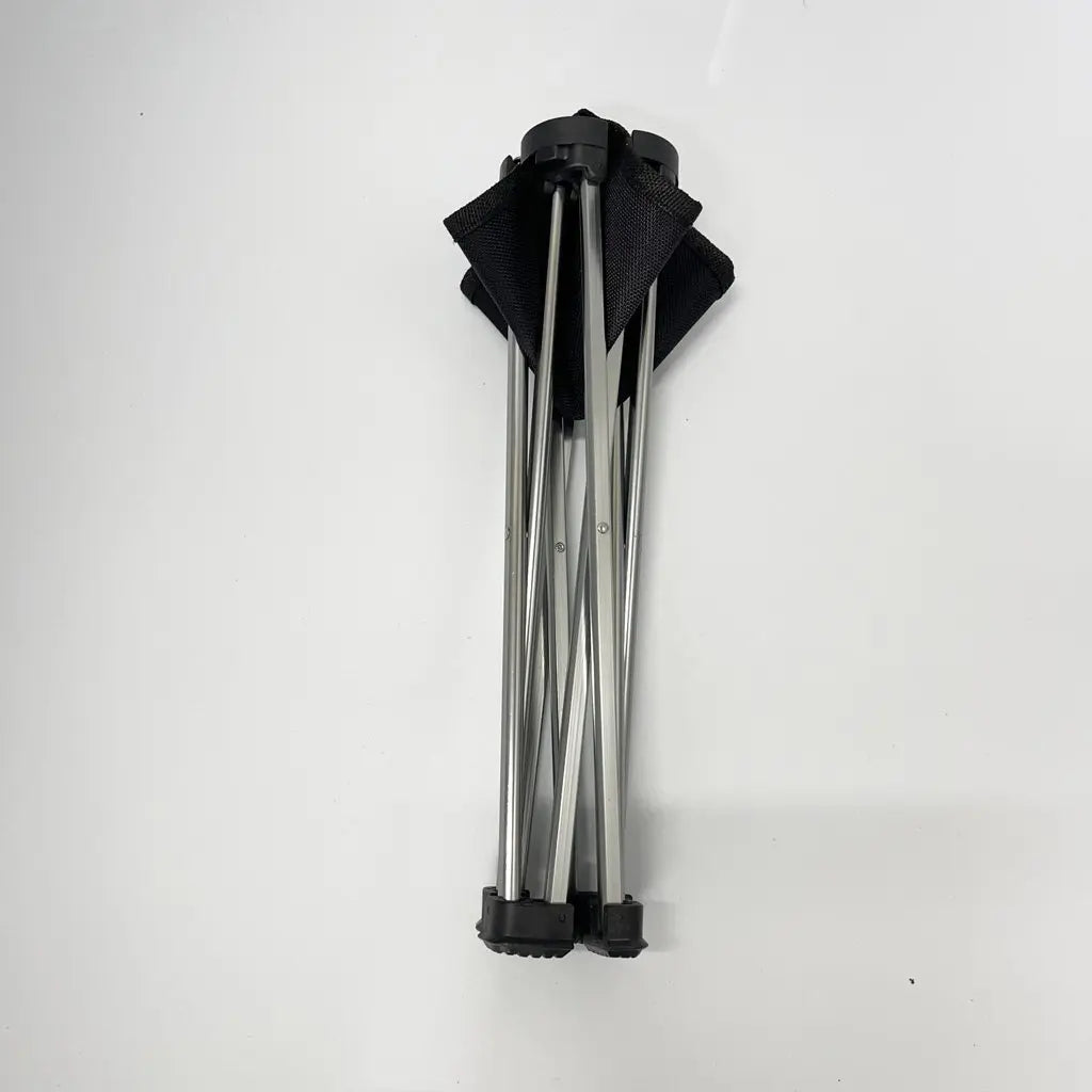 Mini Portable Outdoor Folding Stool Camping Fishing Picnic Chair Seat 80kg Black Deals499