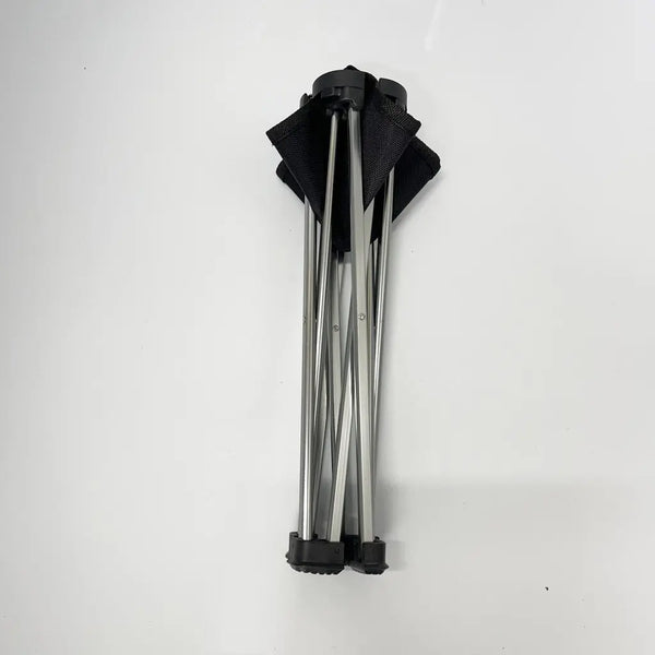 Mini Portable Outdoor Folding Stool Camping Fishing Picnic Chair Seat 80kg Black Deals499