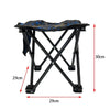 Mini Portable Outdoor Folding Stool Camping Fishing Picnic Chair Seat 80kg Como Deals499