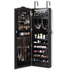 Mirror Jewellery Cabinet Makeup Storage Ear Ring Necklace Box Organiser with LED Deals499