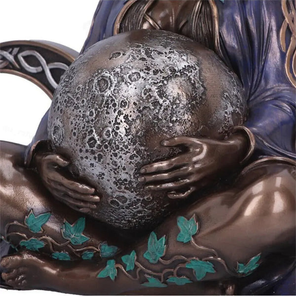Mother Earth Statue Resin Millennial Gaia Goddess Art Ornament Decorations Deals499