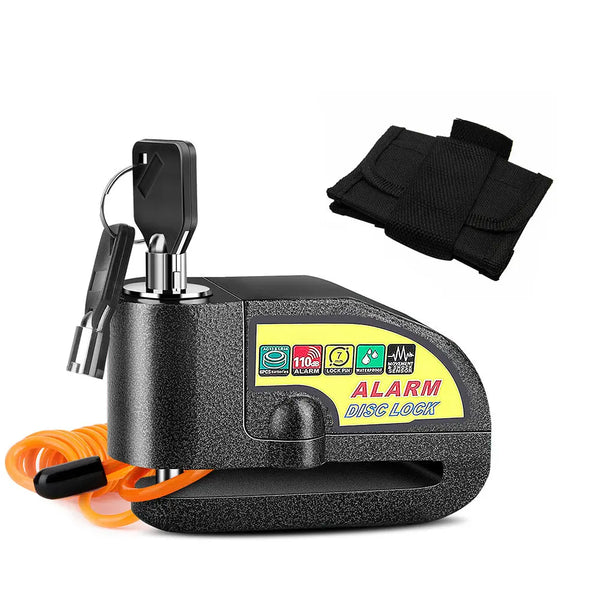 Motorcycle Alarm Disc Lock Brake Handlebar Throttle Grip Lock Bike Security Deals499