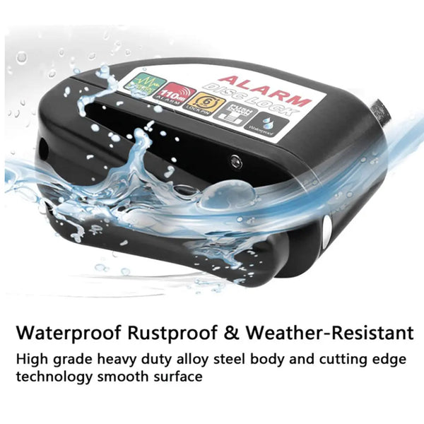 Motorcycle Alarm Disc Lock Brake Handlebar Throttle Grip Lock Bike Security Deals499