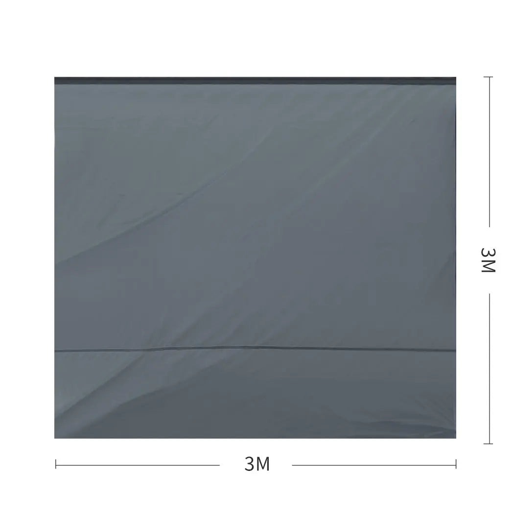 Mountview Gazebo Walls 3x3 Outdoor Side Wall Waterproof Party Wedding Dark Grey Deals499