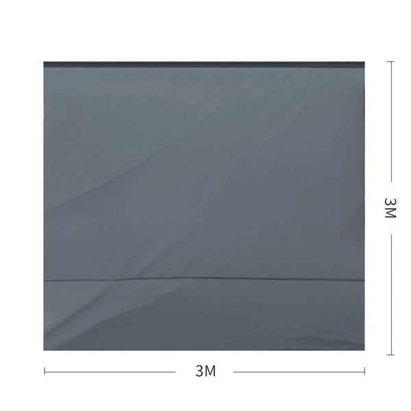 Mountview Gazebo Walls 3x3 Outdoor Side Wall Waterproof Party Wedding Dark Grey Deals499