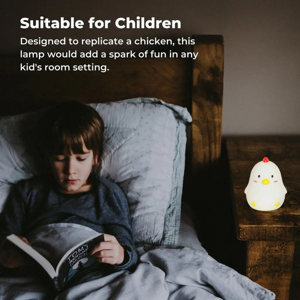Muid Sleepy Chicken Night Lamp Function Only White HM--103-MUID Deals499