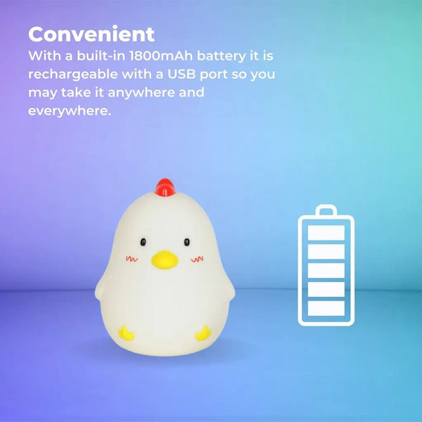 Muid Sleepy Chicken Night Lamp Function Only White HM--103-MUID Deals499