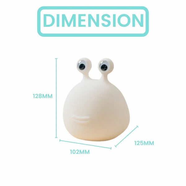 Muid Slug Night Lamp White HM--101-MUID Deals499