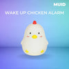Muid Wake Up Chicken Night Lamp Alarm Clock White HM--104-MUID Deals499